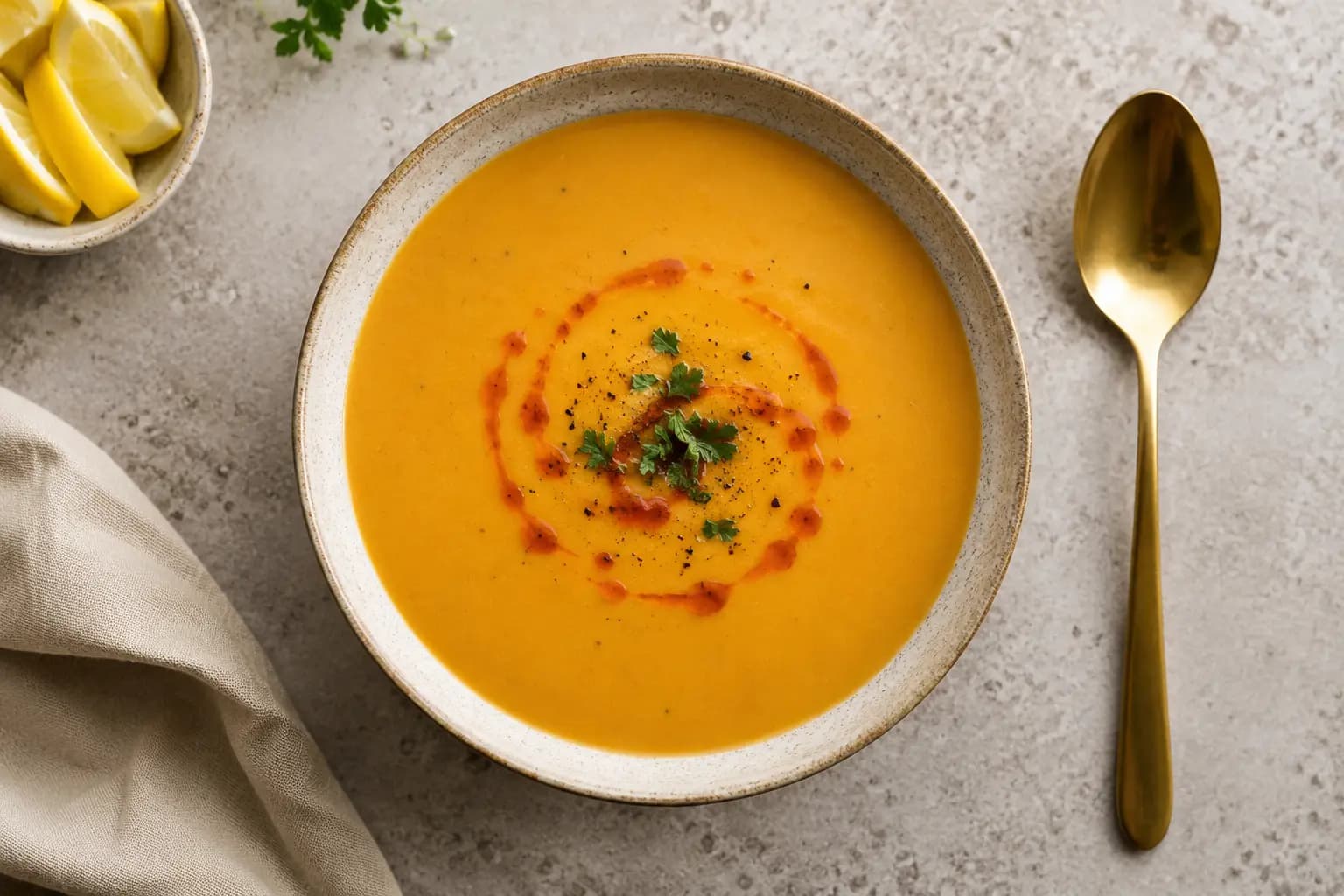 Kırmızı Mercimek Çorbası