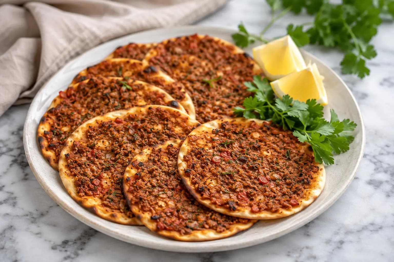 Fırında Fındık Lahmacun